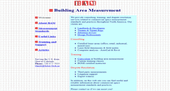 Desktop Screenshot of buildingareameasurement.com