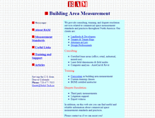 Tablet Screenshot of buildingareameasurement.com